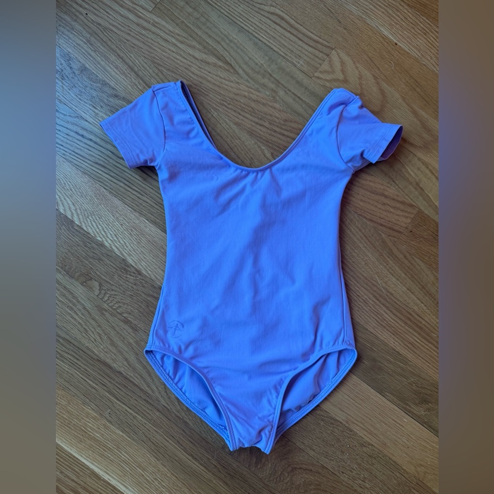 Wear Moi cap sleeve leotard - marked 8/10 fits best 7